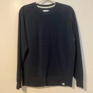 NORSE PROJECTS KETEL SOLID BRUSHED SWEATSHIRT NAVY MEN’S SIZE M